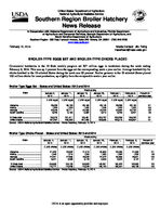 Southern region broiler hatchery news release, 2014 February 12