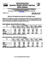 Southern region broiler hatchery news release, 2014 February 26