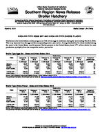 Southern region broiler hatchery news release [Mar. 9, 2016]