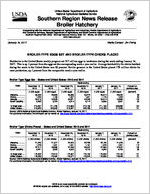 Southern region broiler hatchery news release [Jan. 18, 2017]