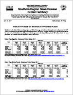 Southern region broiler hatchery news release [June 14, 2017]
