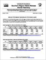 Georgia weekly hatchery, 2018 January 17