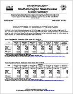 Georgia weekly hatchery, 2018 January 24