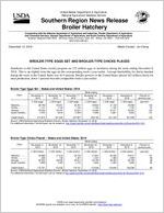 Broiler hatchery news release, 2018 December 12
