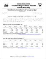 Broiler hatchery news release, 2018 May 31