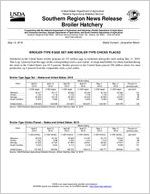 Broiler hatchery news release, 2019 May 15