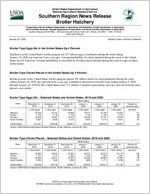 Broiler hatchery news release, 2020 January 22