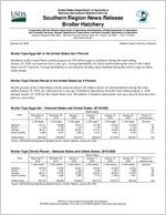 Broiler hatchery news release, 2020 January 29
