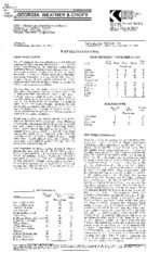 Georgia weather and crops, 1995 November 12