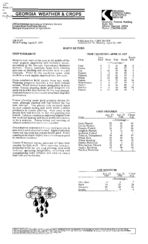 Georgia weather and crops, 1997 April 27