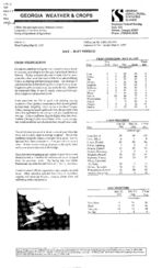 Georgia weather and crops, 1997 May 25