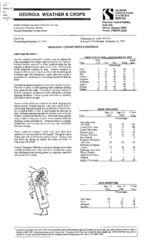 Georgia weather and crops, 1997 September 21