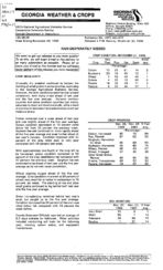 Georgia weather and crops, 1998 November 29
