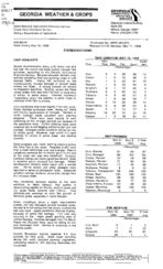Georgia weather and crops, 1998 May 10