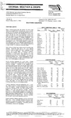 Georgia weather and crops, 1998 June 7