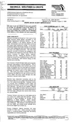 Georgia weather and crops, 1998 August 2