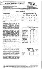 Georgia weather and crops, 1999 October 17