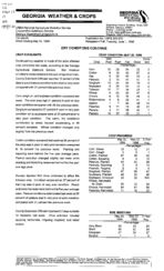 Georgia weather and crops, 1999 May 30