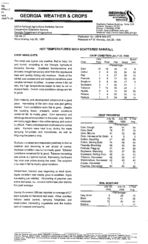 Georgia weather and crops, 1999 July 25