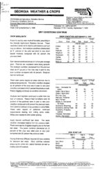 Georgia weather and crops, 1999 September 5