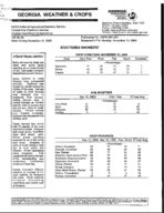 Georgia weather and crops, 2000 November 12
