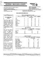 Georgia weather and crops, 2000 April 2