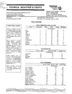 Georgia weather and crops, 2000 April 23