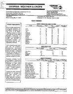Georgia weather and crops, 2000 May 21