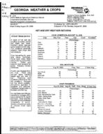 Georgia weather and crops, 2000 August 20