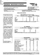 Georgia weather and crops, 2003 October 19