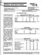 Georgia weather and crops, 2003 November 23