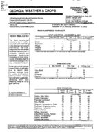 Georgia weather and crops, 2003 November 9