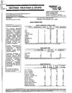 Georgia weather and crops, 2003 April 6