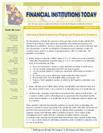 Financial institutions today, Nov. 2013