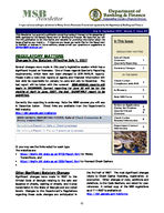 MSB newsletter, Issue 3 (July-Sept.  2007)