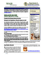 MSB newsletter, Issue 4 (Oct.-Dec.  2008)