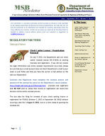 MSB newsletter, Issue 3 (July-Sept. 2011)