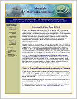 Monthly mortgage summary [May 2017]