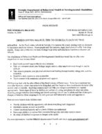Press release [Oct. 19, 2009]