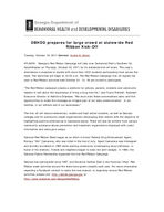 Press release (Georgia. Dept. of Behavioral Health & Developmental Disabilities), Oct. 18, 2011