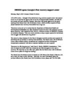 Press release (Georgia. Dept. of Behavioral Health & Developmental Disabilities), May 9, 2011