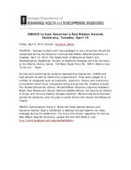 Press release (Georgia. Dept. of Behavioral Health & Developmental Disabilities), Apr. 6, 2012