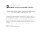 Press release (Georgia. Dept. of Behavioral Health & Developmental Disabilities), Jan. 17, 2013