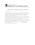 Press release (Georgia. Dept. of Behavioral Health & Developmental Disabilities), Feb. 20, 2013