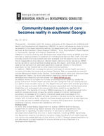 Press release (Georgia. Dept. of Behavioral Health & Developmental Disabilities), May 22, 2013