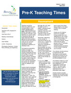 Pre-K teaching times, Vol. 11, Issue 6 (Mar. 2012)