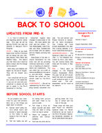 Georgia's Pre-K Program teacher newsletter, Vol. 3, Issue 1 (Aug./Sept. 2006)