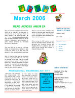 Georgia's Pre-K Program teacher newsletter, Vol. 2, Issue 7 (Mar. 2006)