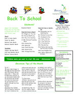 Georgia's Pre-K Program teacher newsletter, Aug. 2007