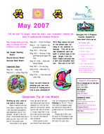 Georgia's Pre-K Program teacher newsletter, 2007 May